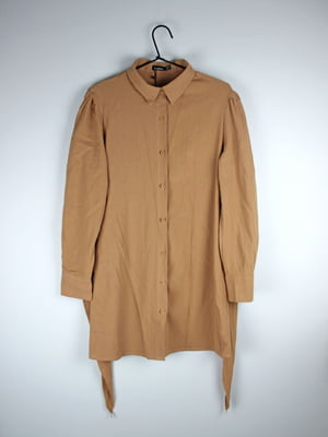 Сукня-сорочка коричнева | 6375924