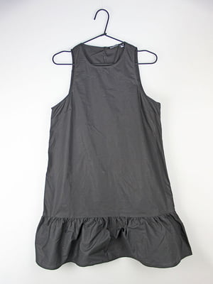 Платье А-силуэта черное | 6375952