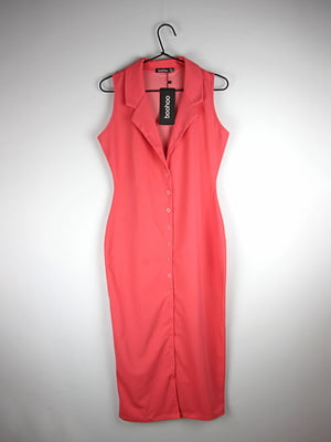 Платье-футляр розовое | 6376001