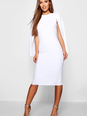 Платье-футляр белое | 6376049
