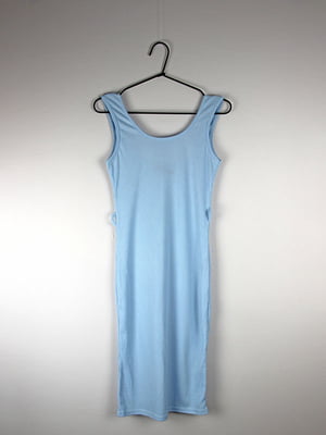 Платье-майка голубое | 6376061