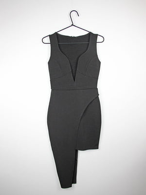 Платье-футляр черное | 6376114