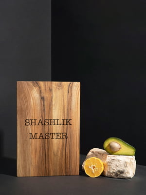 Доска разделочная S "Shashlik master" из ореха | 6376656