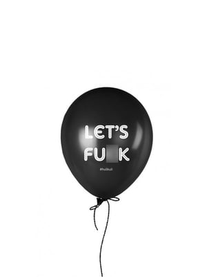 Шарик надувной "Let's fu*k!" | 6377921
