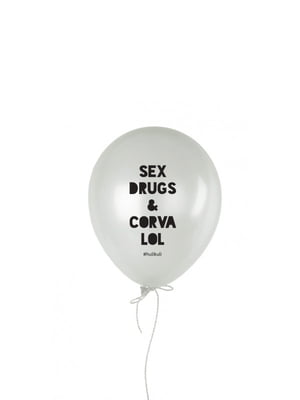 Шарик надувной "Sex Drugs & Corvalol" | 6377935