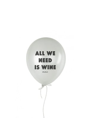 Кулька надувна "All We Need Is Wine" | 6377942