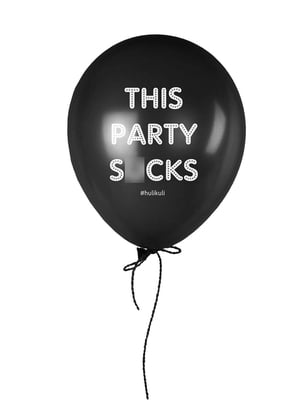Кулька надувна "This Party S*cks" | 6377944
