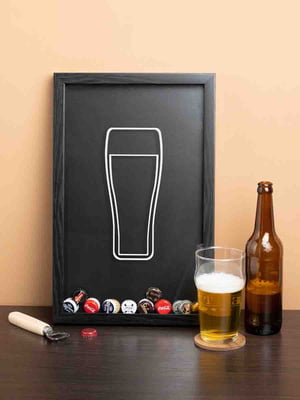 Рамка скарбничка "Beer" для кришок | 6378445