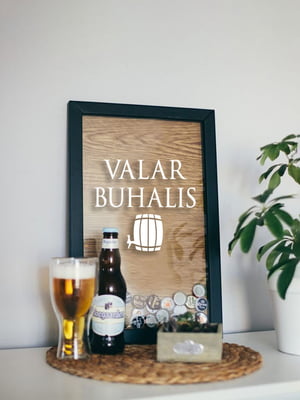 Рамка для пивних кришок GoT "Valar buhalis" | 6378606