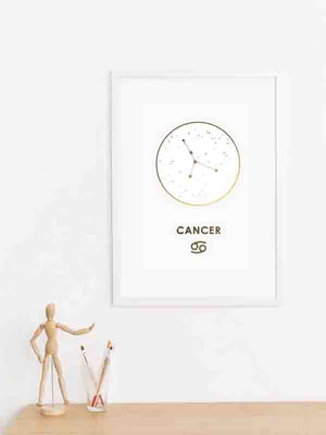Постер "Зодиак: Рак" фольгированный А3 | 6378731