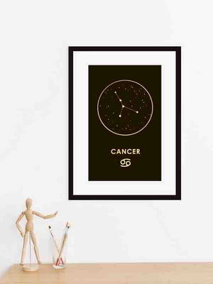 Постер "Зодіак: Рак" фольгований А3 | 6378732