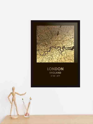 Постер "Карта міста" персоналізований А3 | 6378855
