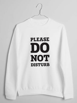 Світшот "Please do not disturb" унісекс | 6378950
