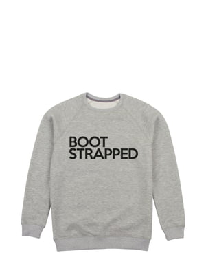 Свитшот унисекс "Boot Strapped" | 6379193