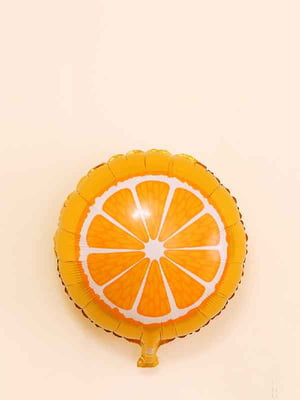 Фольгированный шар "Апельсин" | 6380298