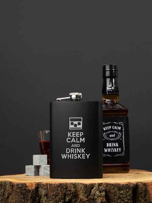 Фляга "Keep calm and drink whiskey" | 6380415