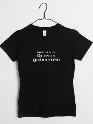 Футболка "Quentin Quarantino" женская | 6380464