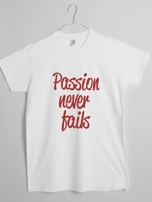 Футболка мужская "Passion Never Fails" | 6380762