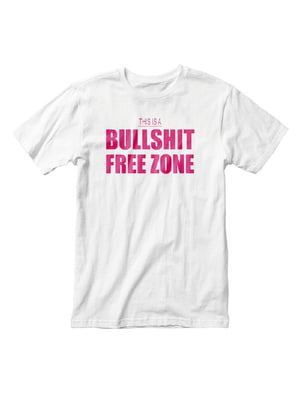 Футболка чоловіча "Bullshit Free Zone" | 6380776