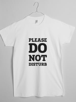 Футболка мужская "Please do not disturb" | 6380810