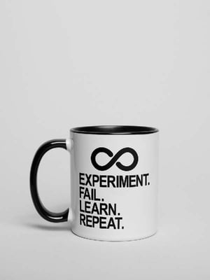 Кухоль "Experiment Fail Learn Repeat" | 6381380