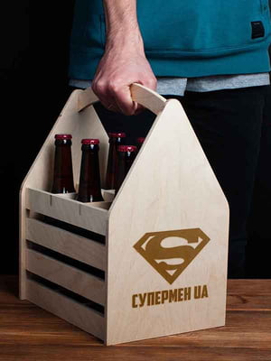 Ящик для пива "Супермен UA" | 6381406