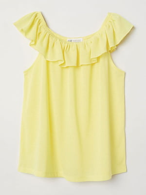 Блузка желтая | 6371386