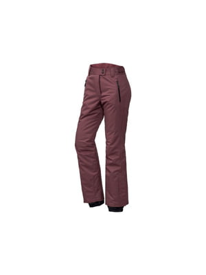 Горнолыжные брюки бордовые | 6371540