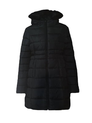 Зимова куртка водовідштовхувальна та вітрозахисна чорна | 6371629