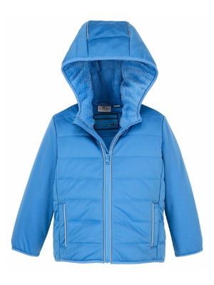 Куртка Softshell утепленная на флисовой подкладке голубая | 6371867