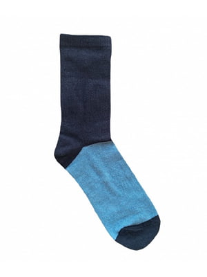 Носки длинные синие | 6372190