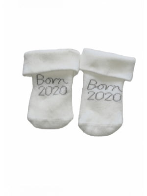Шкарпетки махрові білі | 6372206