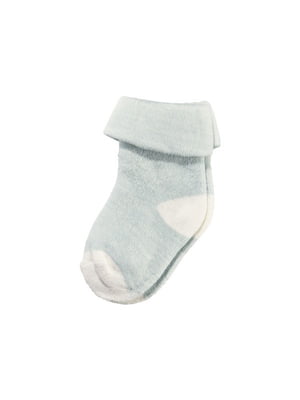 Шкарпетки махрові блакитні | 6372208