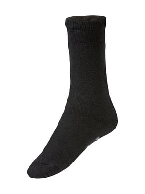 Шкарпетки на хутряній підкладці чорні | 6372209
