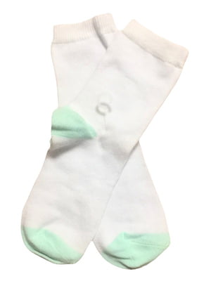 Шкарпетки середньої довжини білі | 6372217
