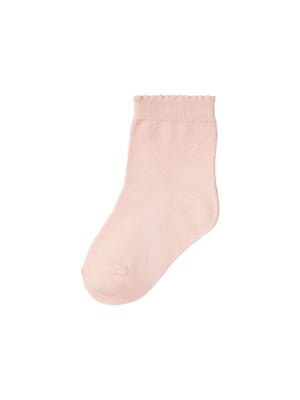 Носки хлопковые розовые | 6373447