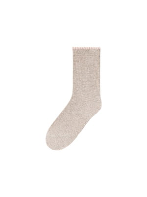 Шкарпетки бавовняні бежеві | 6373455