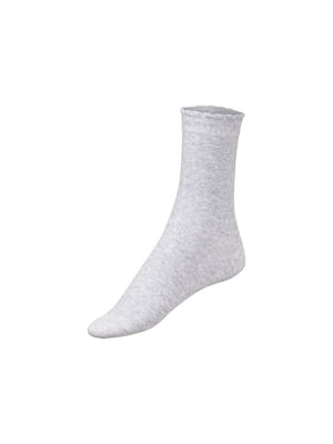 Шкарпетки бавовняні сірі | 6373466