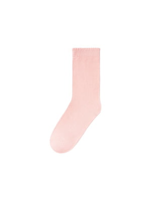 Шкарпетки бавовняні рожеві | 6373468