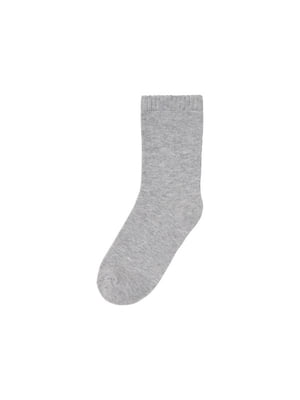 Шкарпетки бавовняні сірі | 6373483