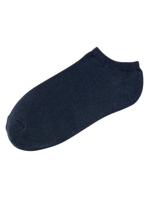 Шкарпетки бавовняні темно-сині | 6373494