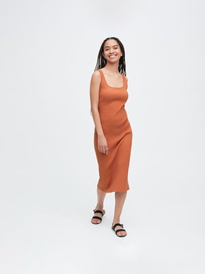 Платье оранжеваеео | 6382032