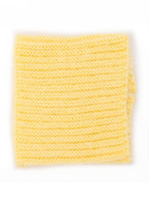 Снуд "Аміна" (20/17 см) жовтий | 6386356