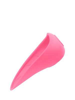 Поїлка-насадка на пляшку Silicone, рожева, 165х90 мм | 6389424