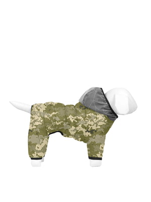 Комбинезон для собак камуфляжной расцветки, размер M35 | 6389578