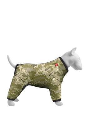 Ветровка для собак, рисунок "Милитари", размер M35 | 6389590