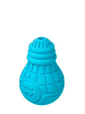 Іграшка для собак Bulb Rubber Лампочка гумова, гума, S, блакитна | 6390100
