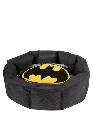 Лежанка для собак, со сменной подушкой, рисунок "Бэтмен 2", размер S, 34х45х17 см | 6390274