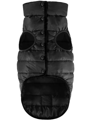 Курточка для собак One односторонняя черная XS25 | 6390626