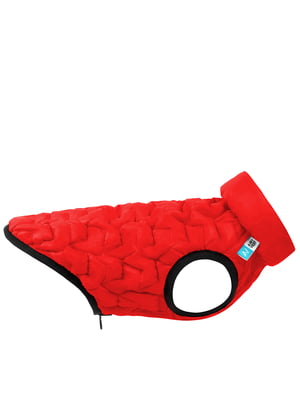 Курточка для собак UNI двостороння, червона/чорна, розмір XS28 | 6390905